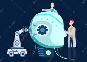 AI人工智能科學家研究研發素材圖片免費下載與千庫網在人工智能應用軟件開發中的作用